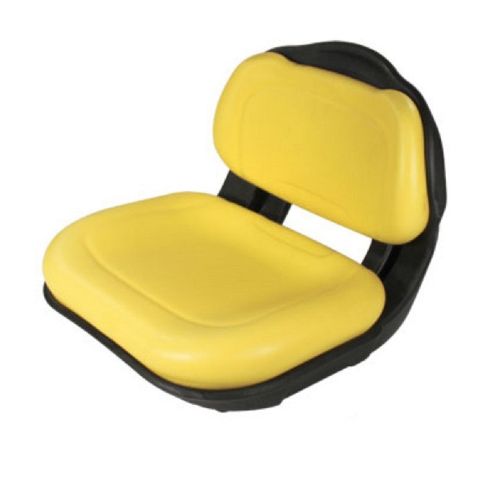 Yellow Seat Assembly Fits John Deere Replaces AM136044