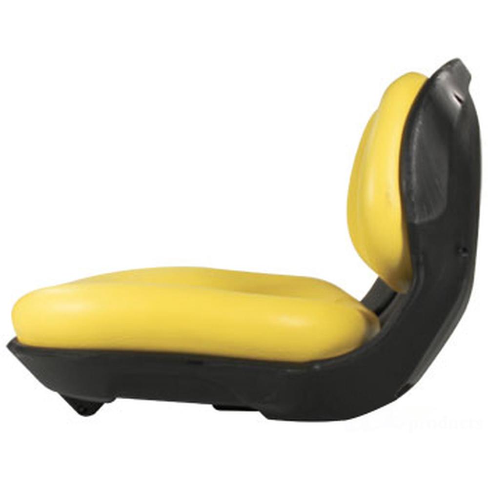 Yellow Seat Assembly Fits John Deere Replaces AM136044