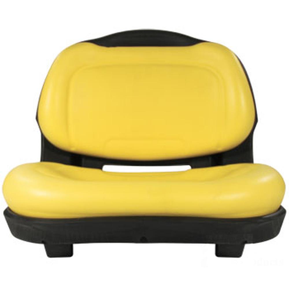 Yellow Seat Assembly Fits John Deere Replaces AM136044
