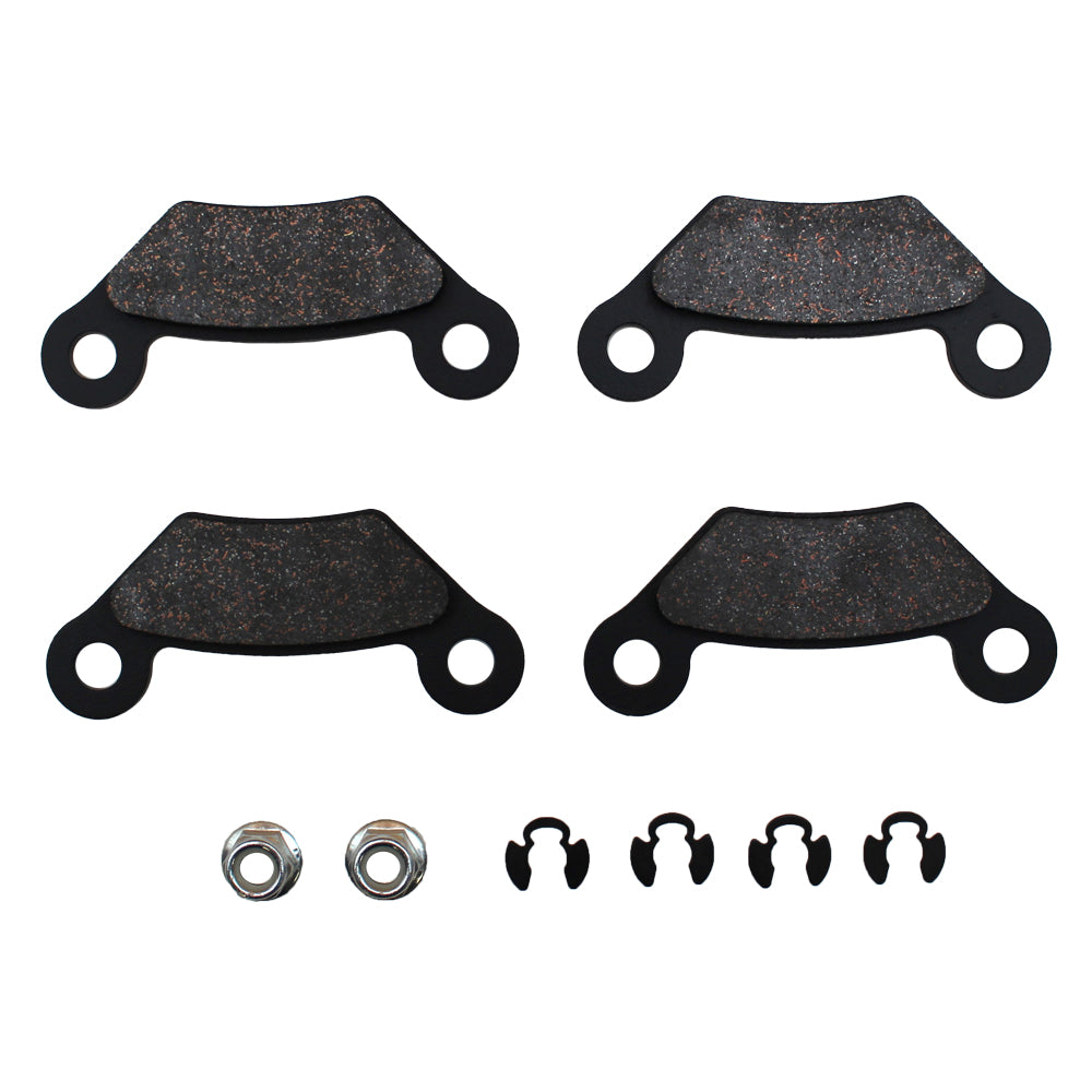 Front & Rear Brake Pad Kit Fits John Deere Replaces AM140607