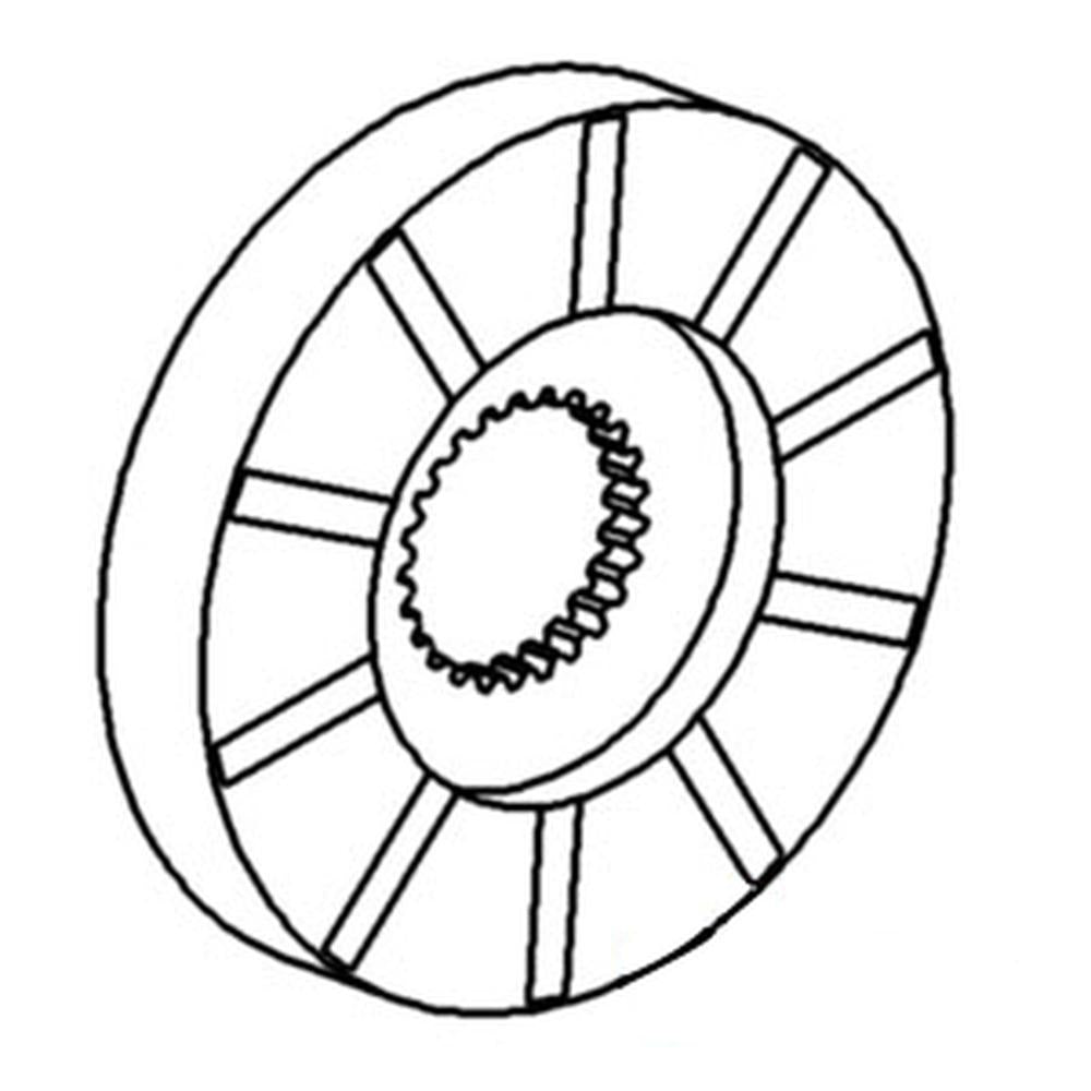 AT13068 Brake Disc Fits John Deere