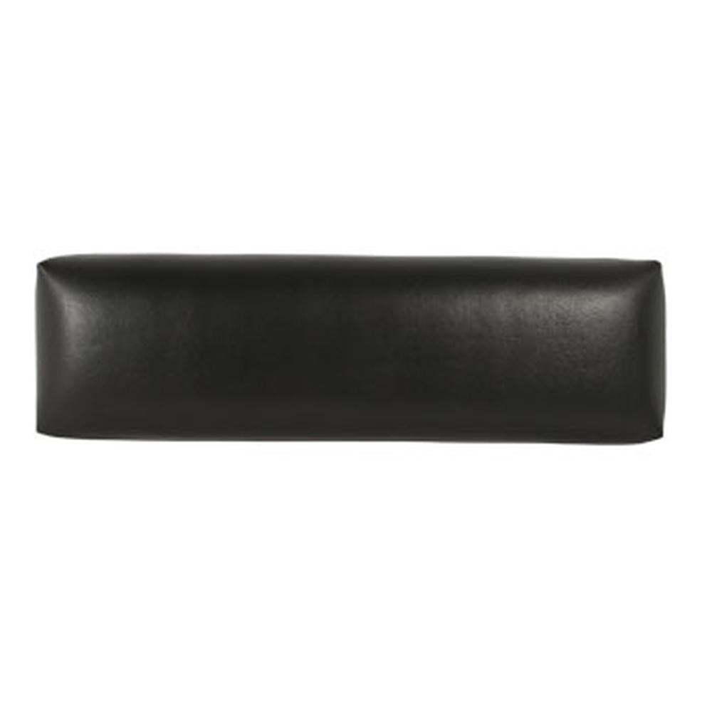 AM339T Black Seat Back Cushion w/ Wood Base Fits John Deere