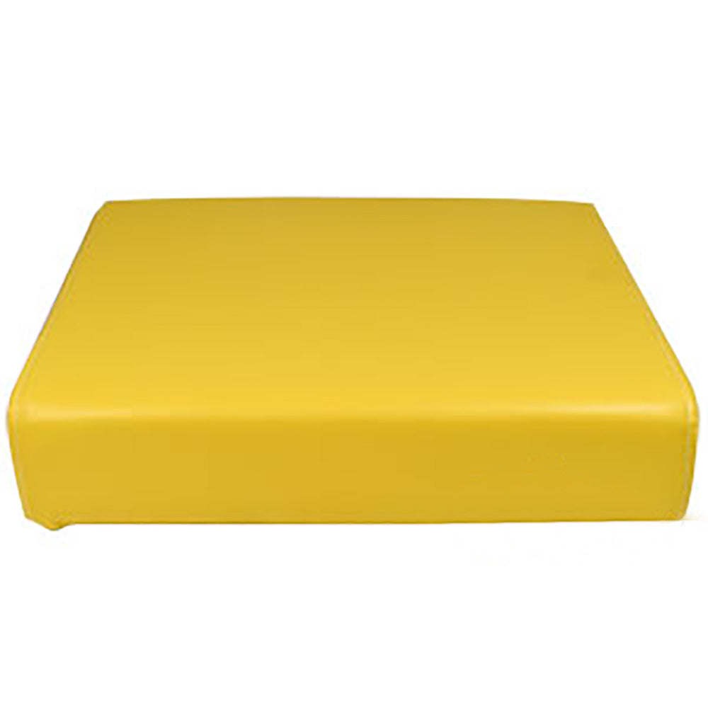 AM3463T Yellow Bottom Cushion w/ Wood Base Fits John Deere