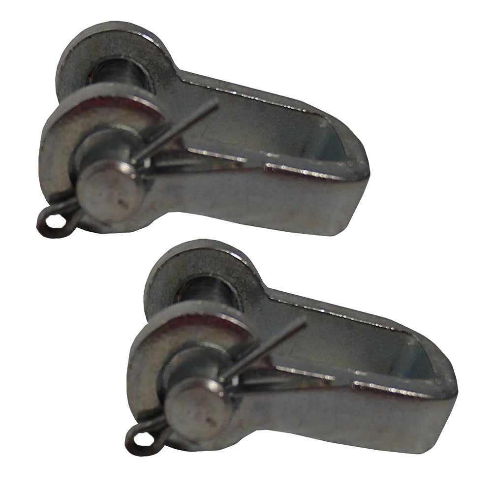 Qty 2: Stabilizer Clevis Shackle w/ Pin Fits Vapormatic Replaces VPL3400