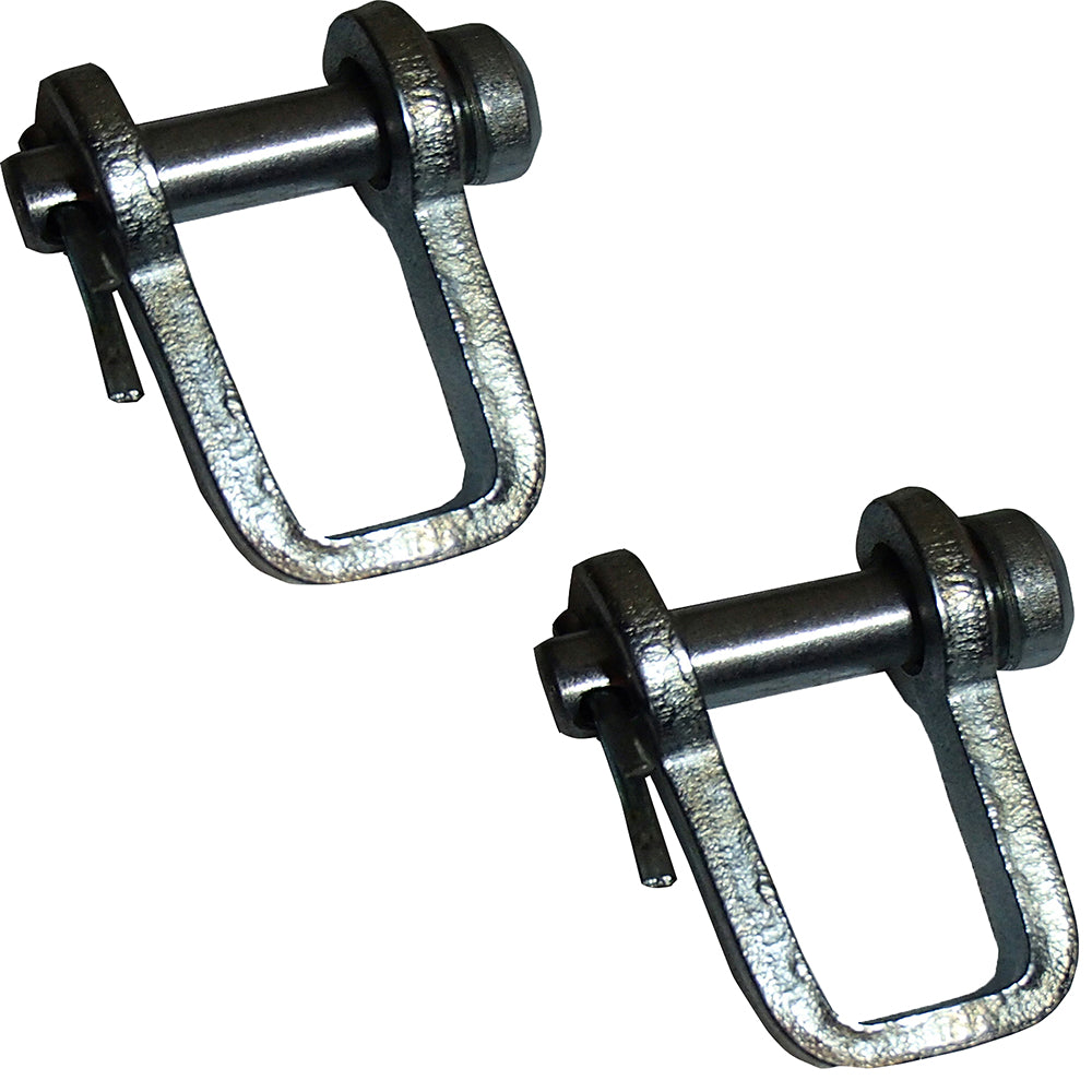 Qty 2: Stabilizer Clevis Shackle w/ Pin Fits Vapormatic Replaces VPL3400