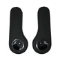 AR-BLK-001 Pair of Rear Seat Armrests w/Cup Holders Fits Universal Products