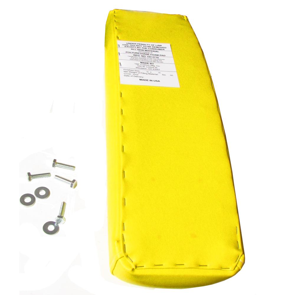 Backrest Vinyl Yellow Fits John Deere 60 70 520 630 830 G B 820 A 720 530 50 730