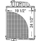 219520 Radiator Fits John Deere 4000 4010 4020