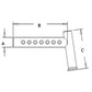 Axle Knee Fits John Deere 9900 2510 3010 4010 4000 3020 4320 4020 2520 AR27434