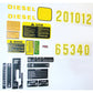 AR34177 Decal Set Fits John Deere 2510 2520 3010 3020 4000 4010 4020 4320 4520