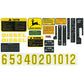 AR34177 Decal Set Fits John Deere 2510 2520 3010 3020 4000 4010 4020 4320 4520