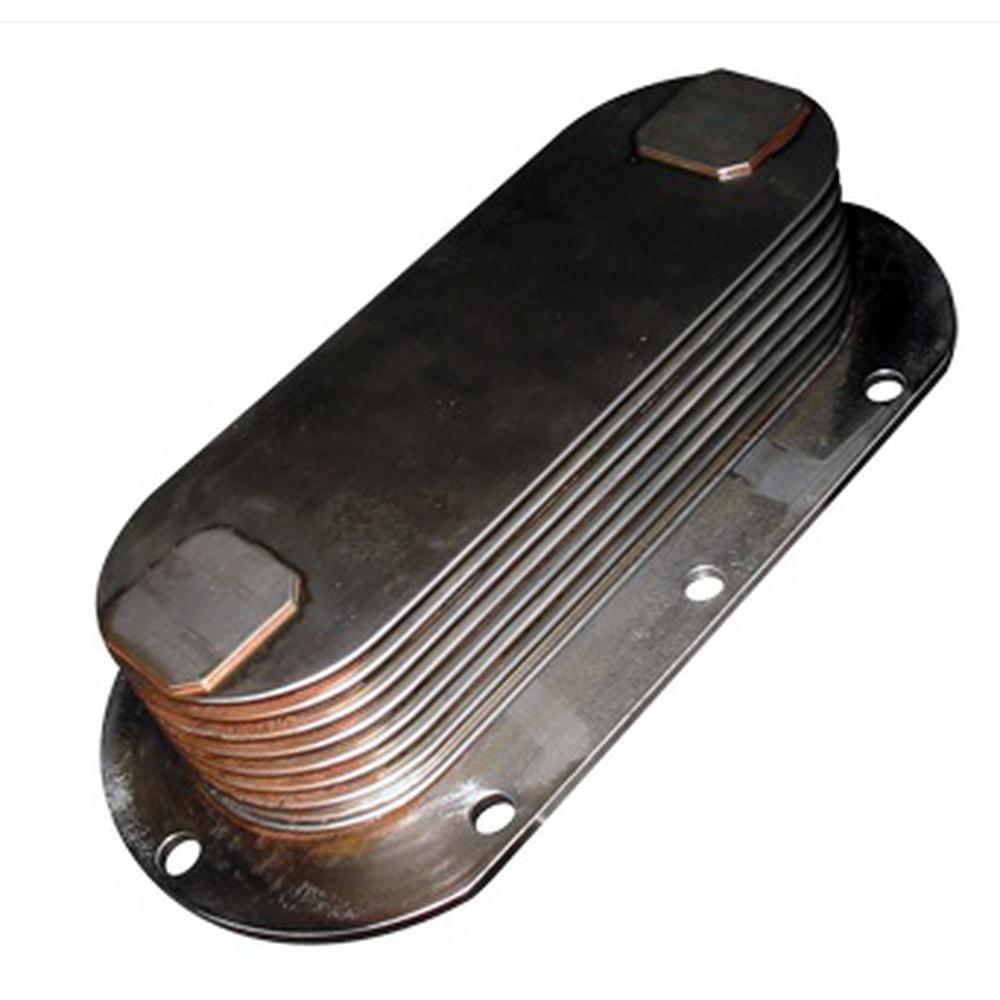 AR55394 8 Plate Oil Cooler Fits John Deere 250D 260E 300D 310E 3154G 3156G 330C
