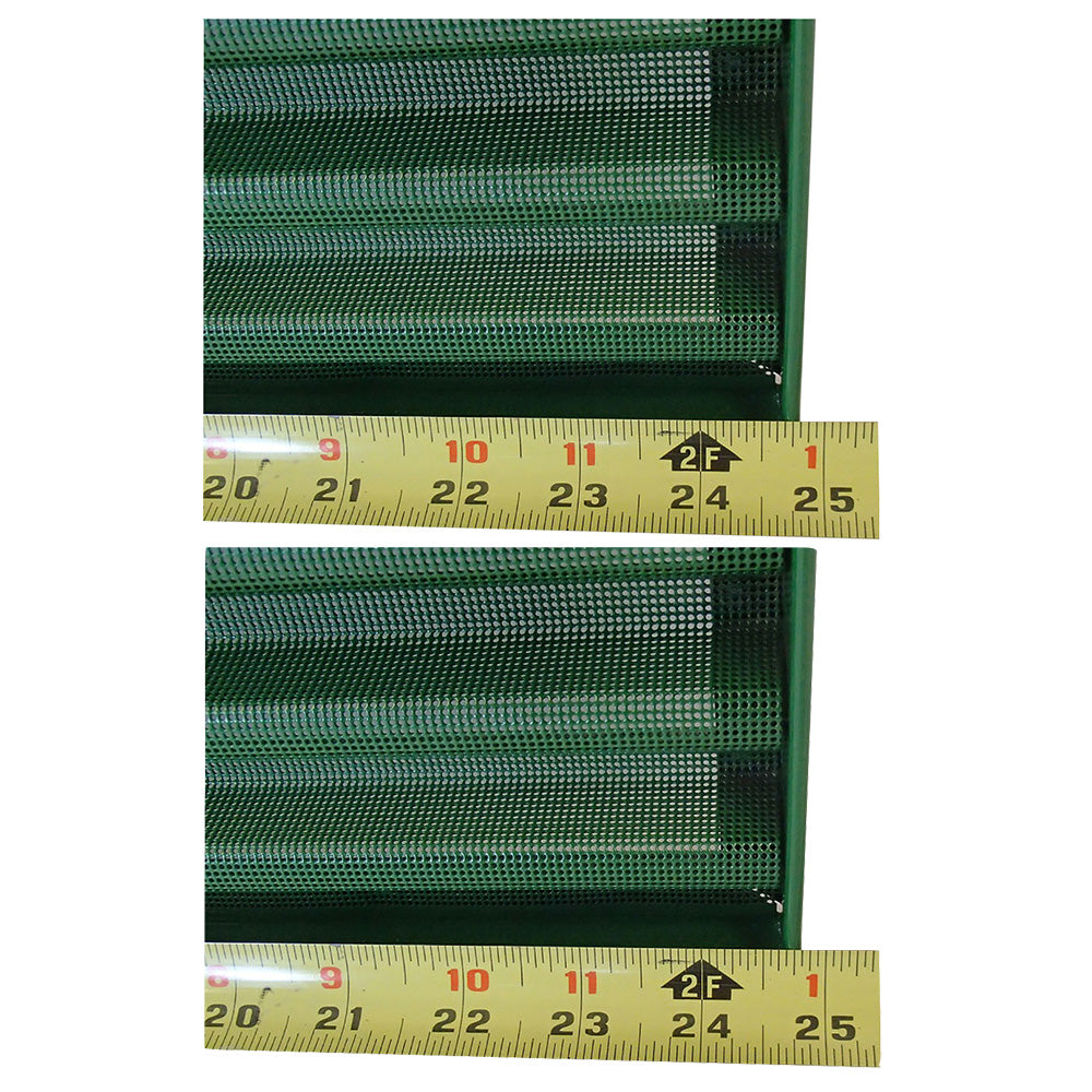 PAIR GRILL SIDE SCREENS Fits John Deere 4440 4630 4640 AR65461