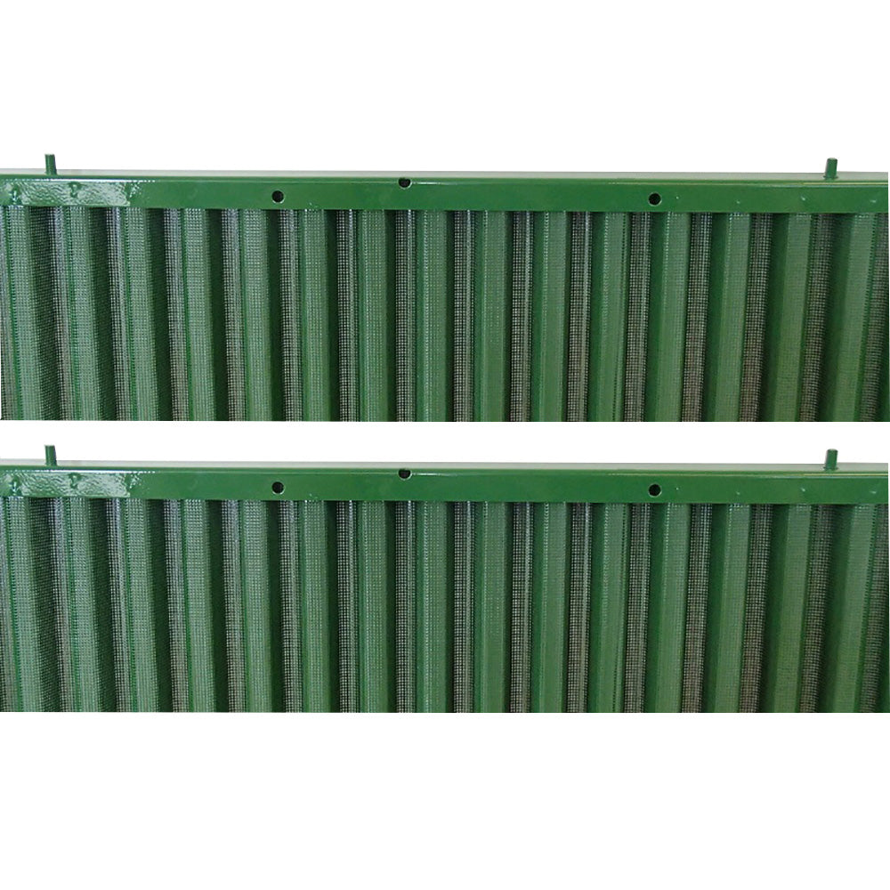 Qty 2: RH / LH Side Screen Fits John Deere Replaces AR65461