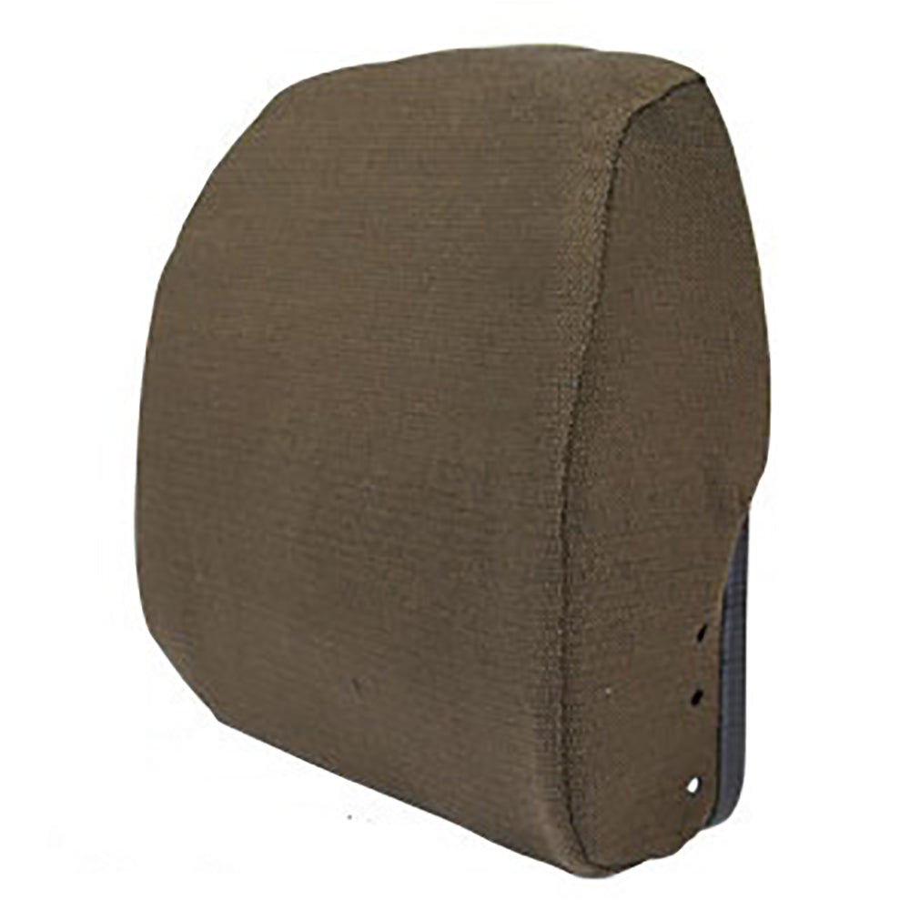 Backrest Hydraulic or Mechanical Seat Fabric Brown Fits John Deere 9400 7700