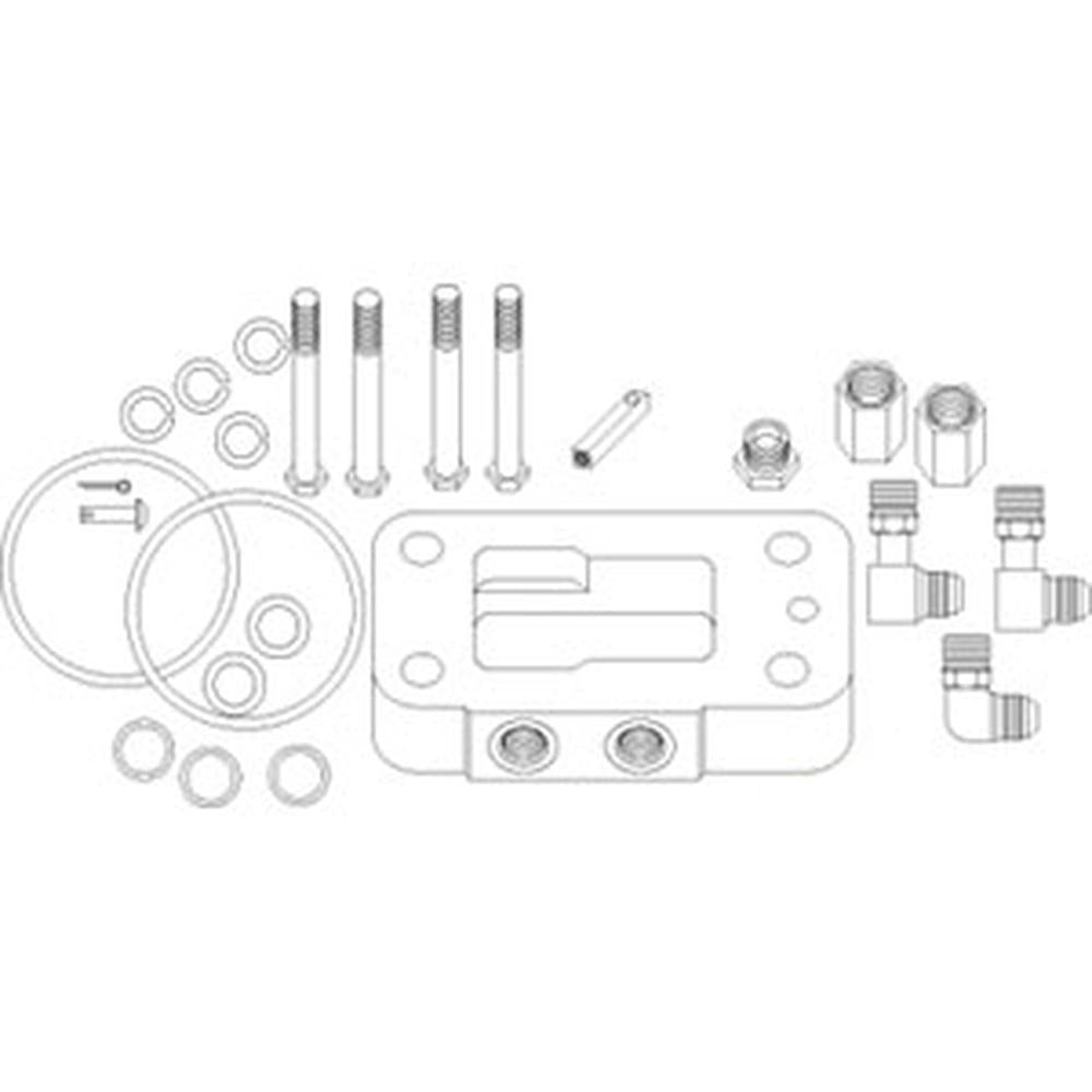Auxiliary Hydraulic Kit AR71331 Fits John Deere 8970 8960 8870 8850 1401-2005