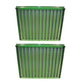 A719161 Qty 2: Side Screens Fits John Deere 1020 1520 Low Profile 1630 2020 2040