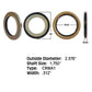 AT1316 New Seal 1.75" Shaft Size 2.378" OD .312" Wide Fits John Deere Tractors
