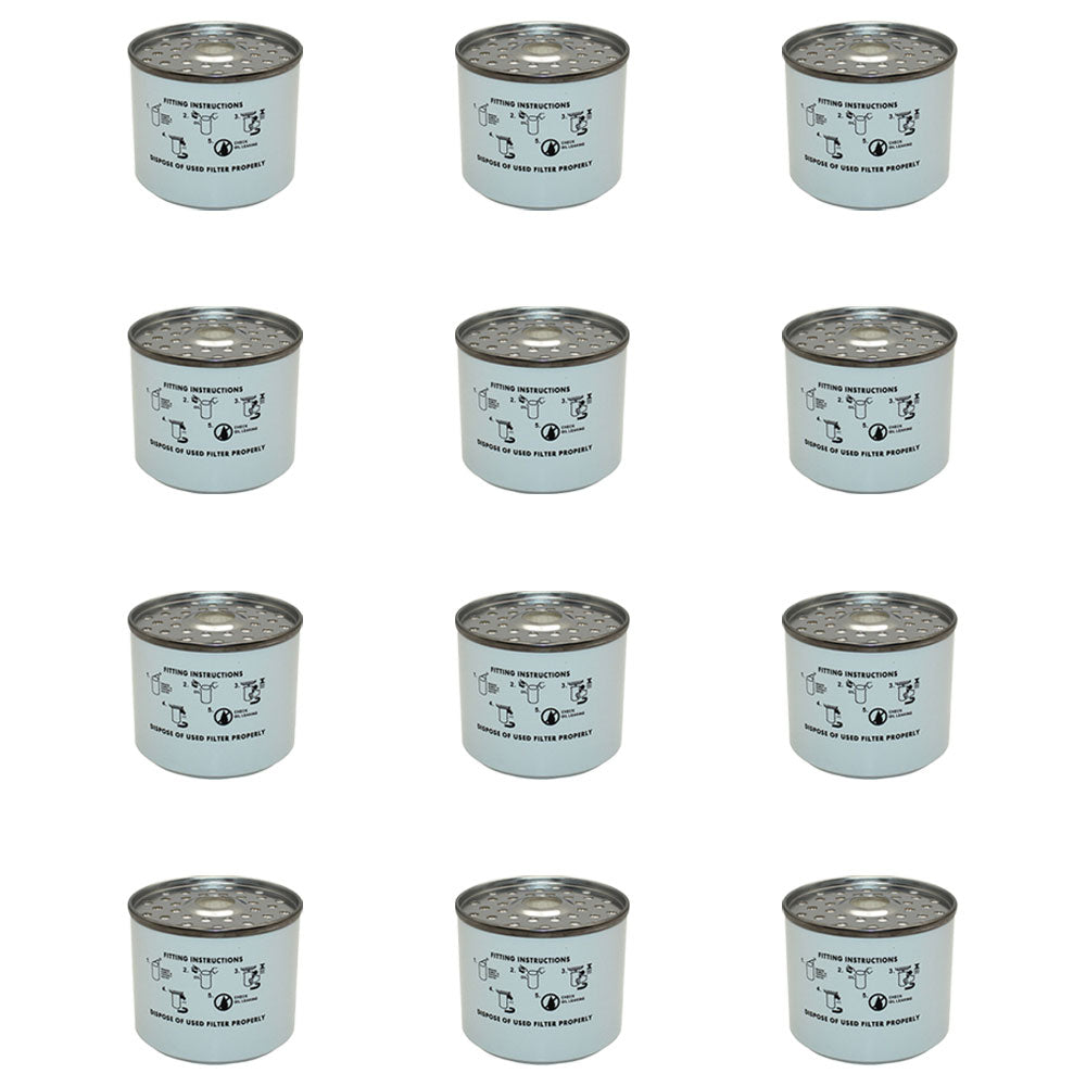 3885315 Qty 12: Fuel Filter Fits Bobcat 1074 1213 1600 174 2000 2400 2410 443