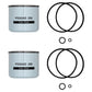 26560017 Qty 2: Fuel Filter Fits Kioti DK65 DK65C