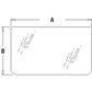 Cab Windshield Glass Fits John Deere 190E 490E 690ELC 790ELC 892ELC 992ELC