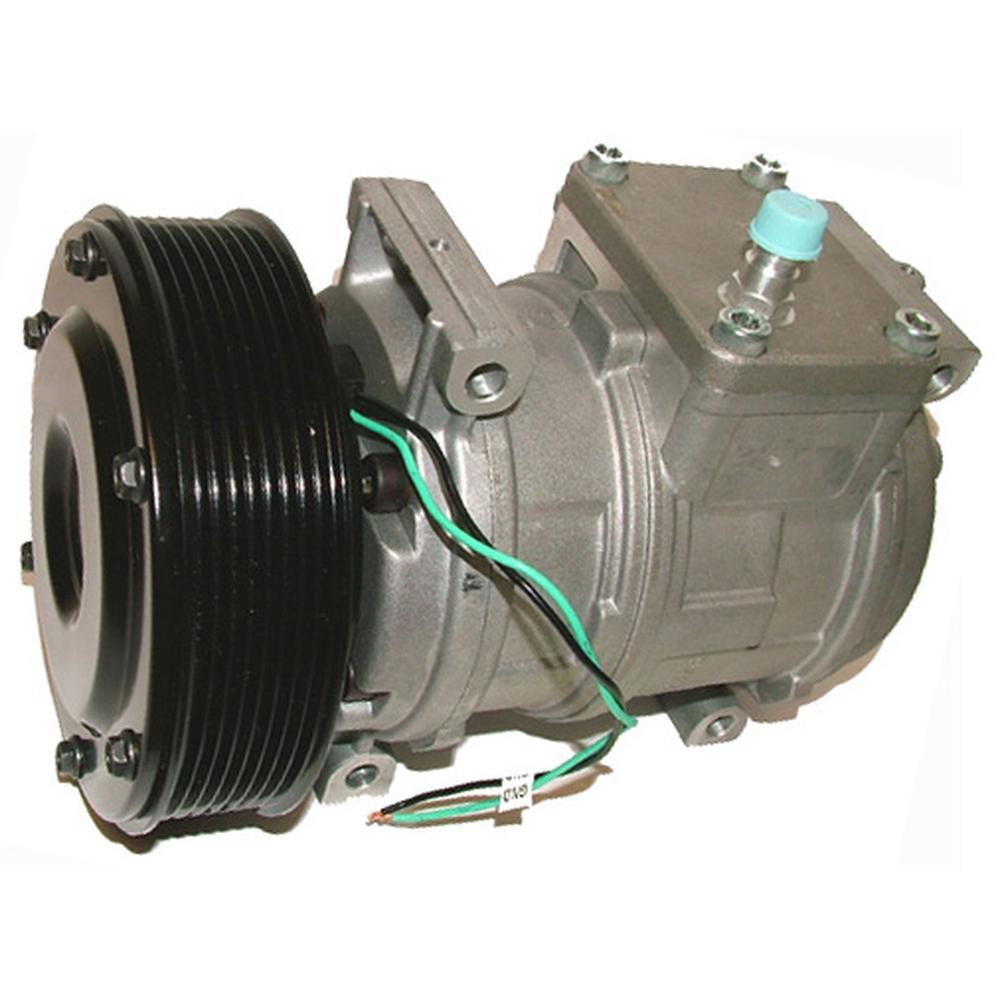 88AT168543 Nippondenso 10PA17C Compressor, w/ 8 Groove Clutch - Fits John Deere