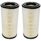 110-6326 Qty 2: Outer Air Filter Fits Caterpillar 216 236 236B2 236B3 236D 242B3