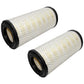 110-6326 Qty 2: Outer Air Filter Fits Caterpillar 216 236 236B2 236B3 236D 242B3