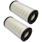 110-6326 Qty 2: Outer Air Filter Fits Caterpillar 216 236 236B2 236B3 236D 242B3