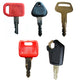 5 Pc. Key Set  Fits John Deere Replaces AR51481