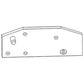 AR90971 Left Hand Support Plate Fits John Deere 1020 1030 1130 1520 1530 1630