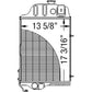 AT20849 New Radiator Fits John Deere 1130 1530 1630 830 930 1120 820