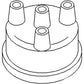 21A447 Distributor Cap Fits John Deere