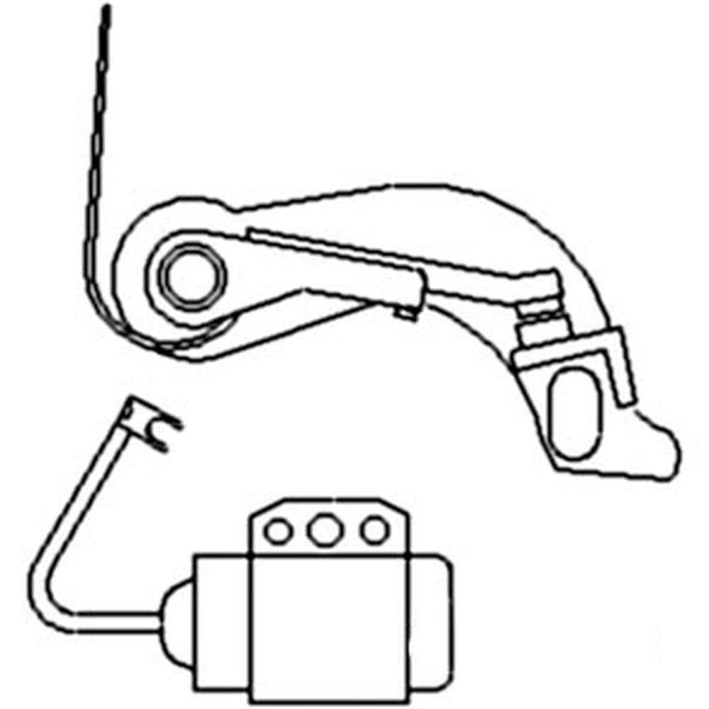 NEW Ignition kit inc. points condensor Fits John Deere 1010 2010 3010 1020