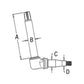 AT33636 Spindle Fits John Deere 300B, 301A, 302, 302A, 401B, 401C, 310 s/n -237