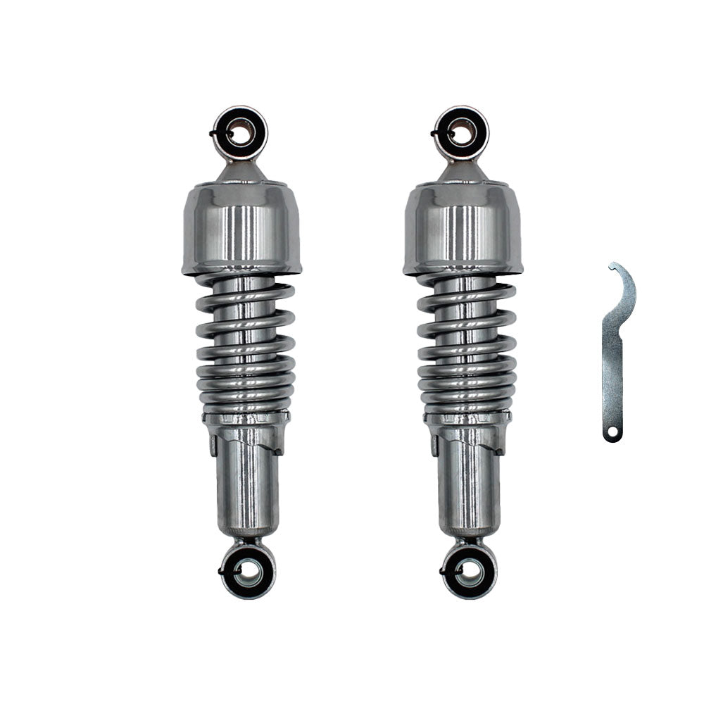 Replacement Rear Chrome Shock Set 10.5" Fits Harley Davidson Sportster 883