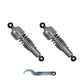 Replacement Rear Chrome Shock Set 10.5" Fits Harley Davidson Sportster 883