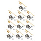 280744 Qty 50: Hay Rake Teeth & Hold Down Clips Fits New Holland 256 258 259 260