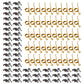 50 of 792493K & NH1A Rake Teeth Kit Fits 256, 258, 259 & 260 Roto Bars 792493K -