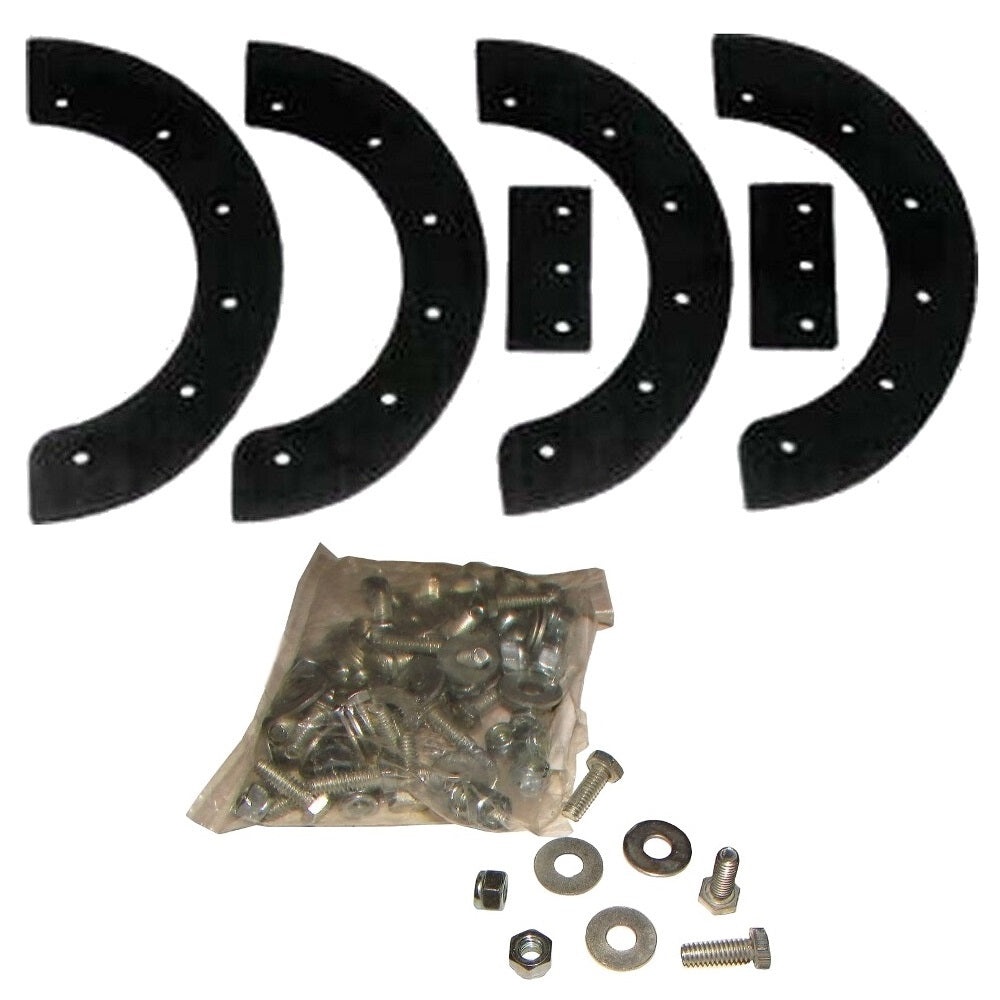 AY-SRN25-0001 Snowblower Paddle Set with Hardware Fits Universal
