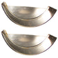 (2) Cold Rolled Steel Trailer Fender Single Axle 9 x 32 x 15 in For Single Axle