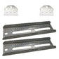 Two 10" Bunk Bolster Swivel Brackets for EZ Loader & Venture Boat Trailer