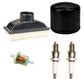 Engine Tune Up Kit Fits Kawasaki FR541V FR600V Air Oil Fuel Filter Spark Plugs