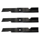 Set of 3 XHT 52" Mower Blades to Fits Ferris Snapper 5101756 icd Deck