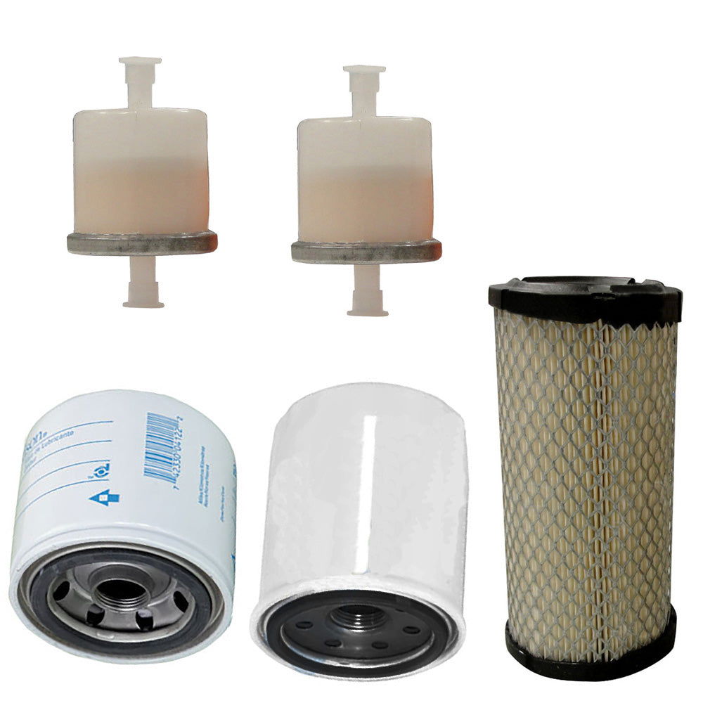 New Filter KIT AIR/FUEL/OIL/HYD Fits Kubota ZD18 ZD21 ZD25 ZD28