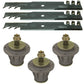 539100341 Mower Blade and Spindle Kit Fits Husqvarna Zero-Turn Mowers 539108773