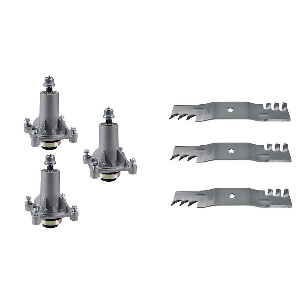 532187254 Spindles & Blade Kit for 54" Deck
 Fits Poulan 54" Mower Decks