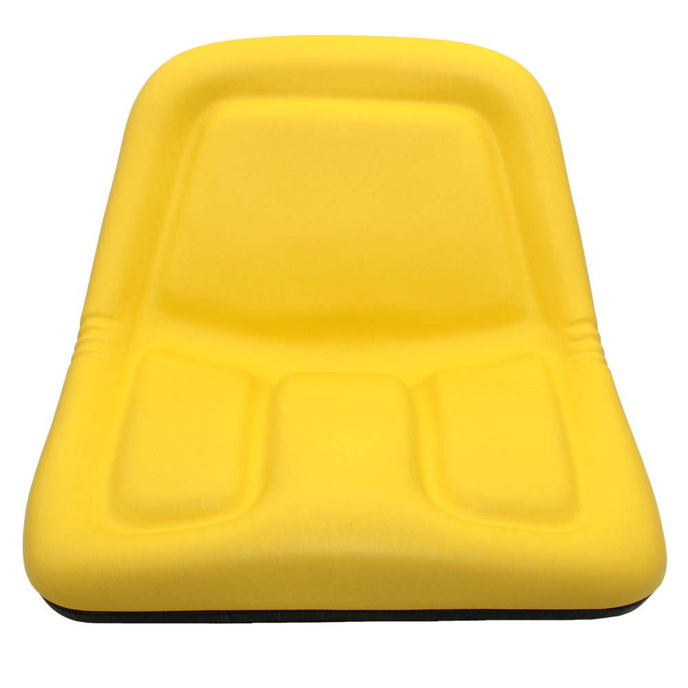 Yellow High Back Seat Fits John Deere Replaces AM103284