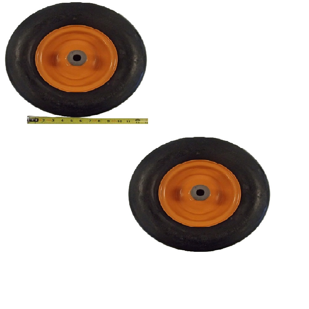 481551 Qty 2: Orange Wheel Assembly Fits Scag Sabre Tooth Tiger Tiger Fits Cub