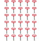 Qty 30: Red Handle - Hitch Pin Fits Universal Products Replaces 3013-1330